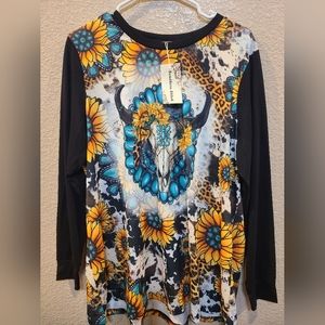 NWT Southern Stitch Long Sleeve Top